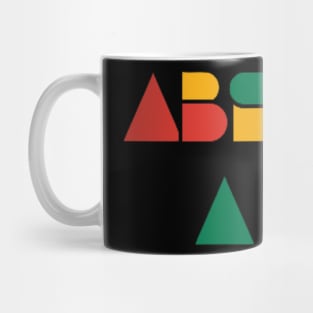 Abstract Art Puzzle Mug